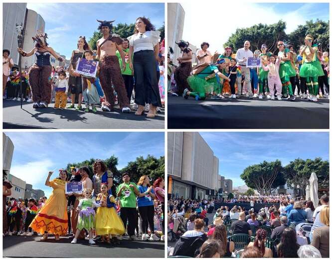 Los tres premios del concurso/TA.